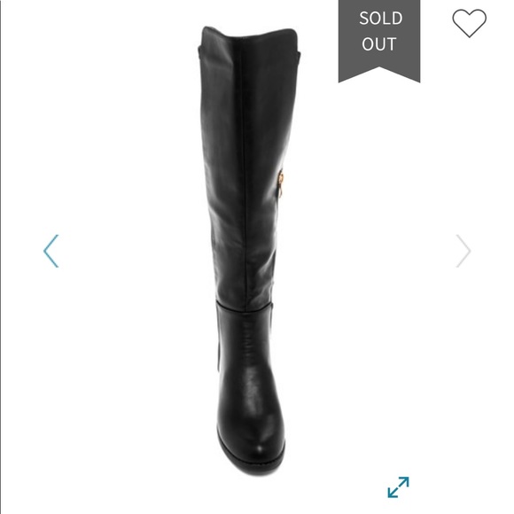 WOMENS BLACK Bucco Arabelle Heeled Boots Size 6.5🖤👢 - Picture 3 of 4